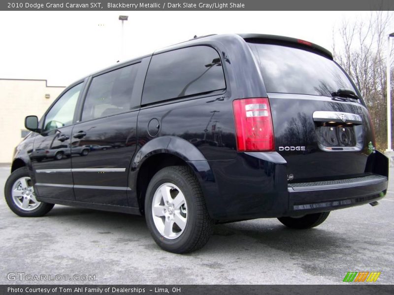 Blackberry Metallic / Dark Slate Gray/Light Shale 2010 Dodge Grand Caravan SXT