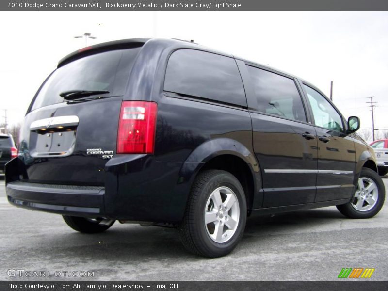 Blackberry Metallic / Dark Slate Gray/Light Shale 2010 Dodge Grand Caravan SXT