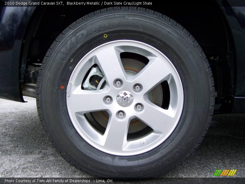 Blackberry Metallic / Dark Slate Gray/Light Shale 2010 Dodge Grand Caravan SXT