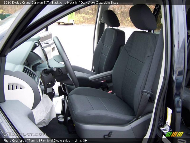 Blackberry Metallic / Dark Slate Gray/Light Shale 2010 Dodge Grand Caravan SXT
