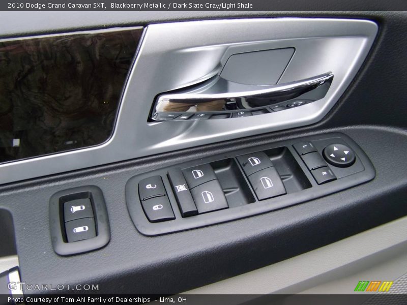 Blackberry Metallic / Dark Slate Gray/Light Shale 2010 Dodge Grand Caravan SXT