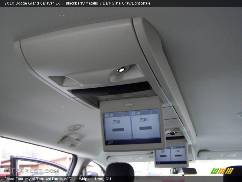 Blackberry Metallic / Dark Slate Gray/Light Shale 2010 Dodge Grand Caravan SXT