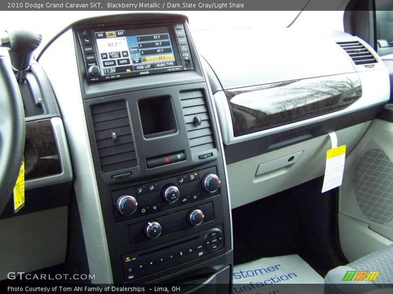 Blackberry Metallic / Dark Slate Gray/Light Shale 2010 Dodge Grand Caravan SXT