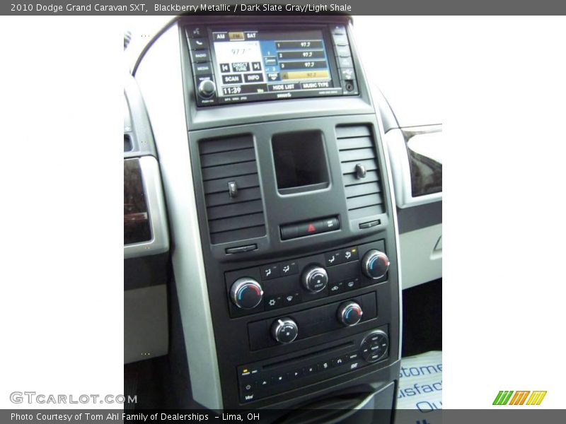 Blackberry Metallic / Dark Slate Gray/Light Shale 2010 Dodge Grand Caravan SXT