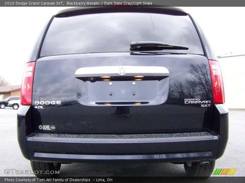 Blackberry Metallic / Dark Slate Gray/Light Shale 2010 Dodge Grand Caravan SXT