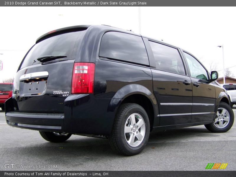 Blackberry Metallic / Dark Slate Gray/Light Shale 2010 Dodge Grand Caravan SXT
