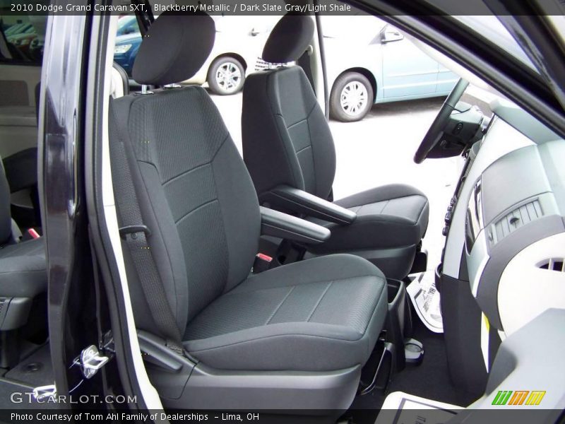 Blackberry Metallic / Dark Slate Gray/Light Shale 2010 Dodge Grand Caravan SXT