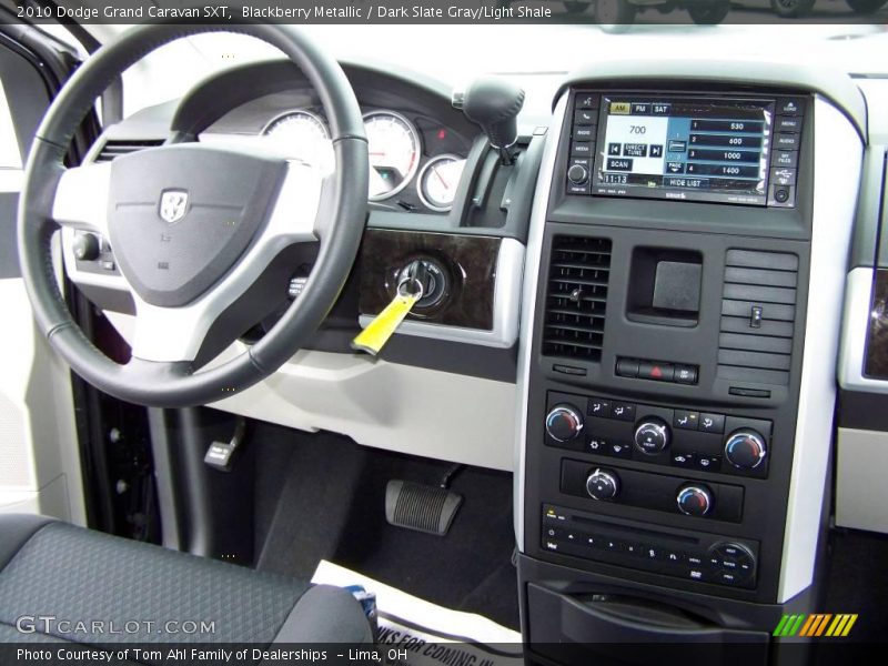 Blackberry Metallic / Dark Slate Gray/Light Shale 2010 Dodge Grand Caravan SXT