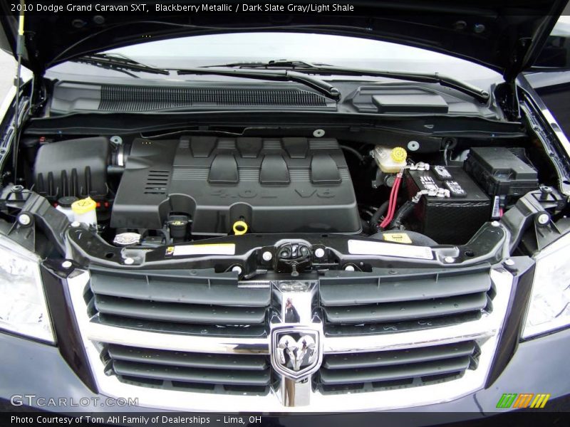 Blackberry Metallic / Dark Slate Gray/Light Shale 2010 Dodge Grand Caravan SXT
