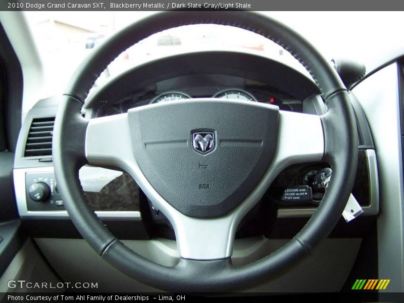 Blackberry Metallic / Dark Slate Gray/Light Shale 2010 Dodge Grand Caravan SXT