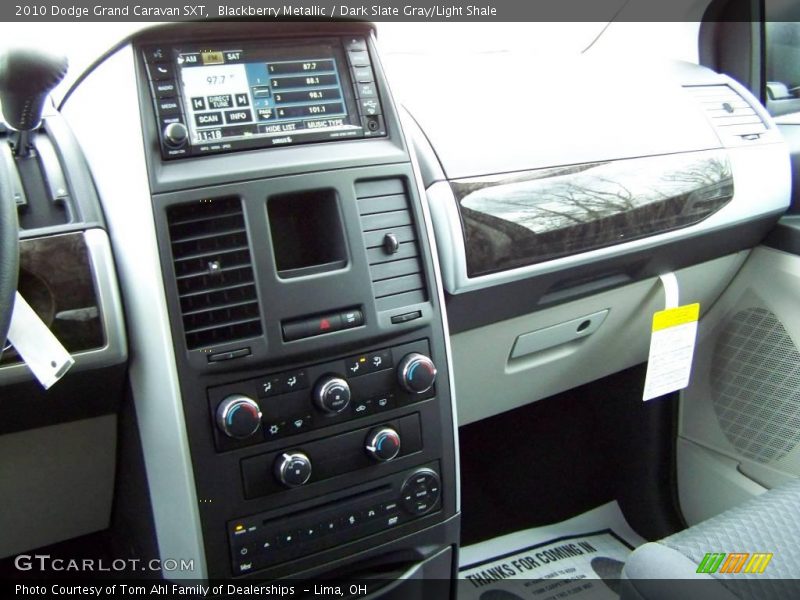 Blackberry Metallic / Dark Slate Gray/Light Shale 2010 Dodge Grand Caravan SXT