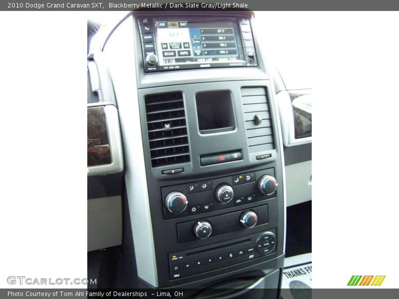 Blackberry Metallic / Dark Slate Gray/Light Shale 2010 Dodge Grand Caravan SXT