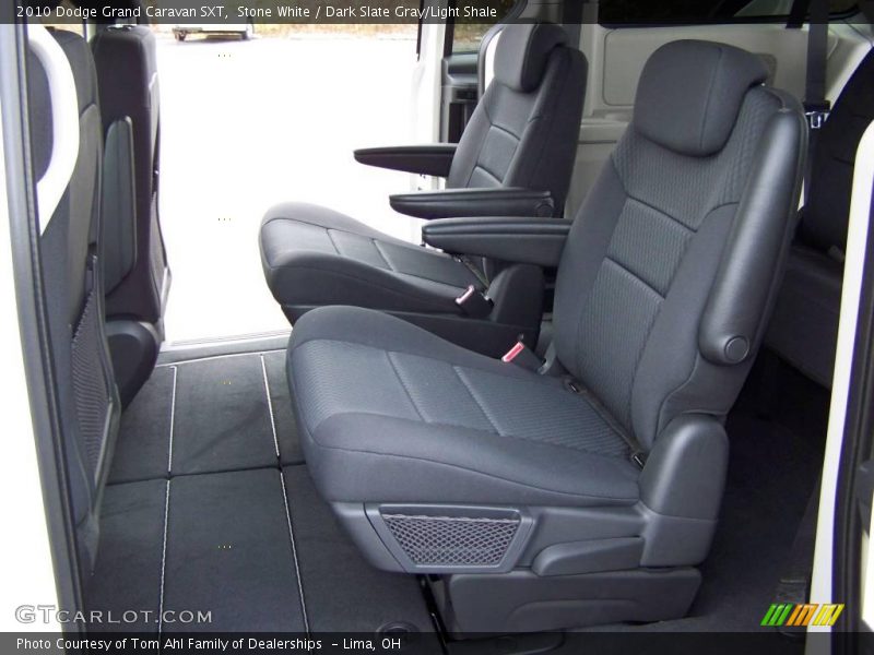 Stone White / Dark Slate Gray/Light Shale 2010 Dodge Grand Caravan SXT