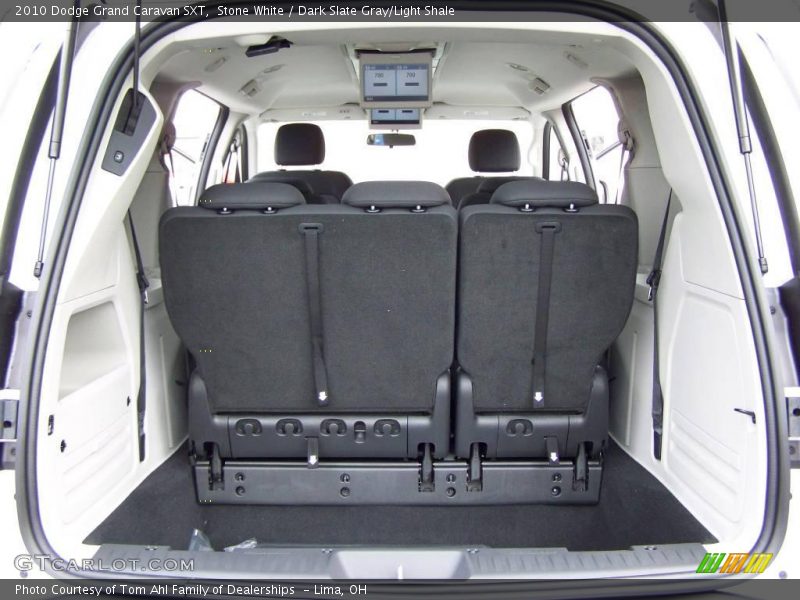 Stone White / Dark Slate Gray/Light Shale 2010 Dodge Grand Caravan SXT
