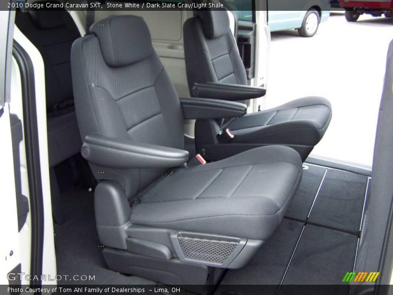 Stone White / Dark Slate Gray/Light Shale 2010 Dodge Grand Caravan SXT
