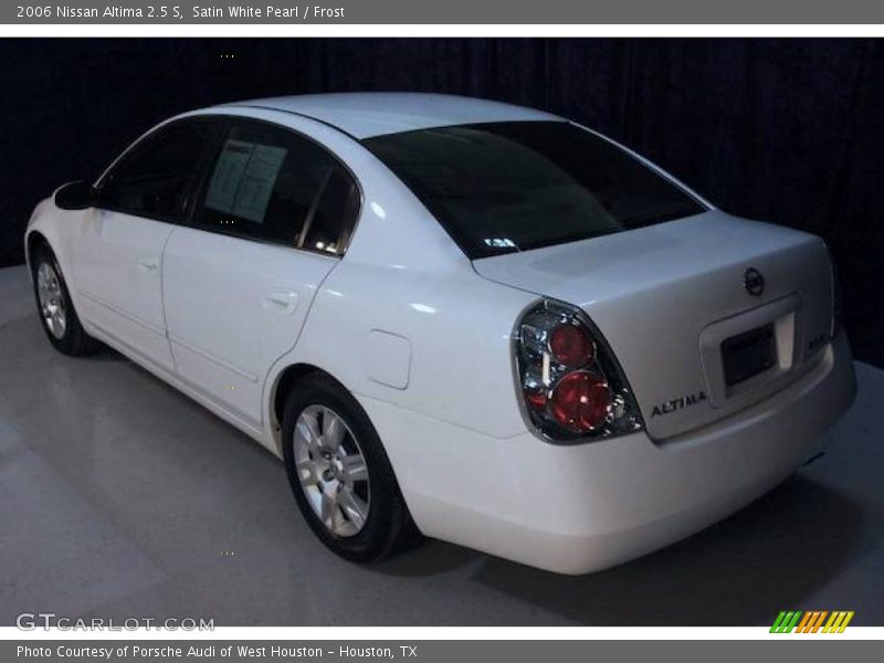 Satin White Pearl / Frost 2006 Nissan Altima 2.5 S