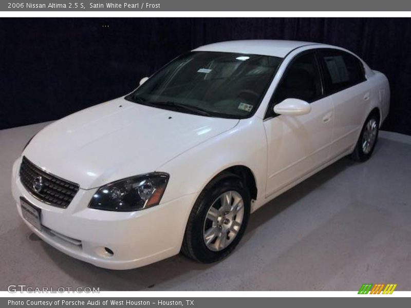 Satin White Pearl / Frost 2006 Nissan Altima 2.5 S