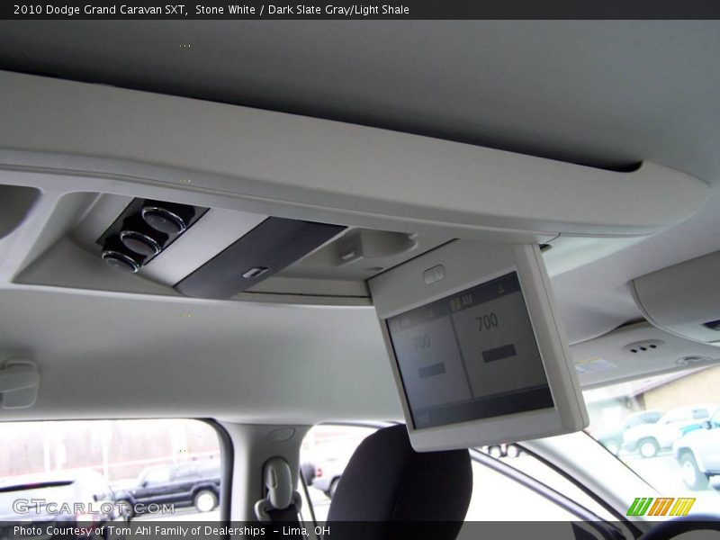 Stone White / Dark Slate Gray/Light Shale 2010 Dodge Grand Caravan SXT