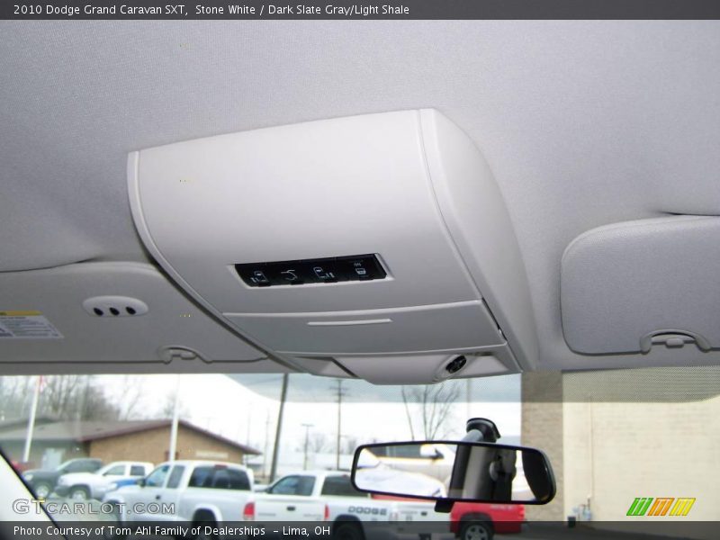 Stone White / Dark Slate Gray/Light Shale 2010 Dodge Grand Caravan SXT