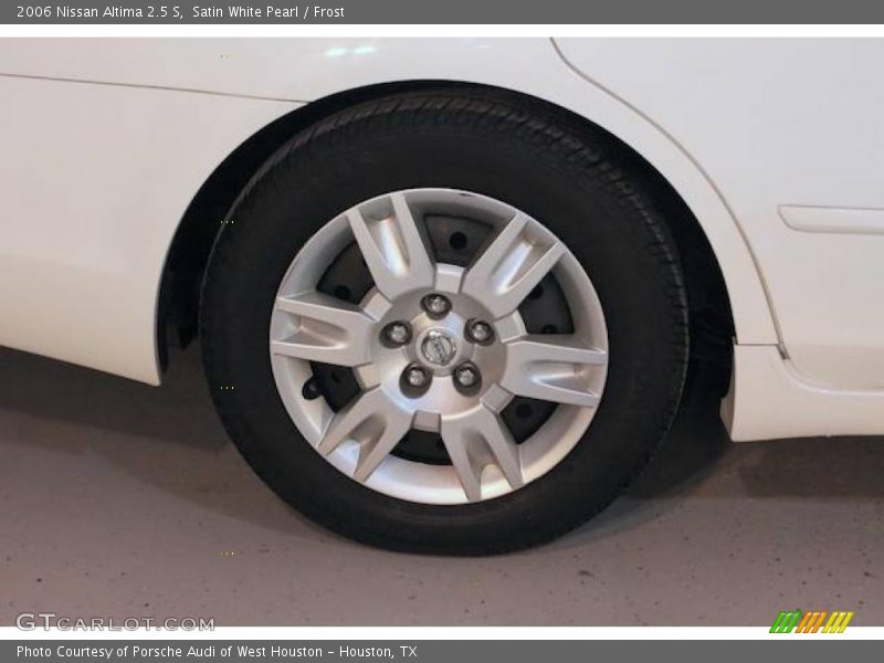 Satin White Pearl / Frost 2006 Nissan Altima 2.5 S
