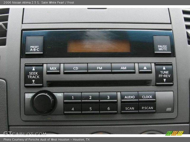 Satin White Pearl / Frost 2006 Nissan Altima 2.5 S