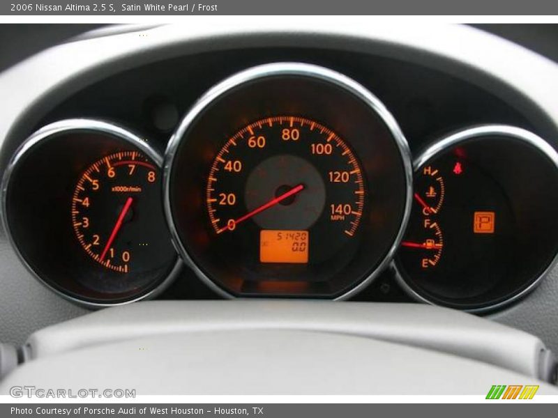 Satin White Pearl / Frost 2006 Nissan Altima 2.5 S