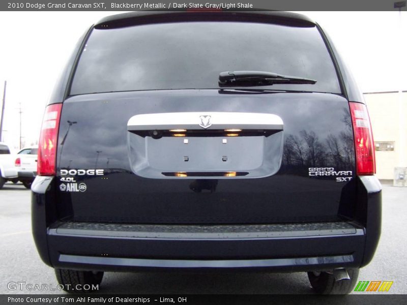 Blackberry Metallic / Dark Slate Gray/Light Shale 2010 Dodge Grand Caravan SXT