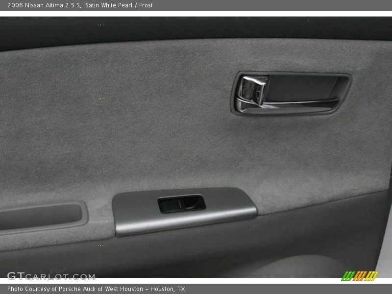 Satin White Pearl / Frost 2006 Nissan Altima 2.5 S