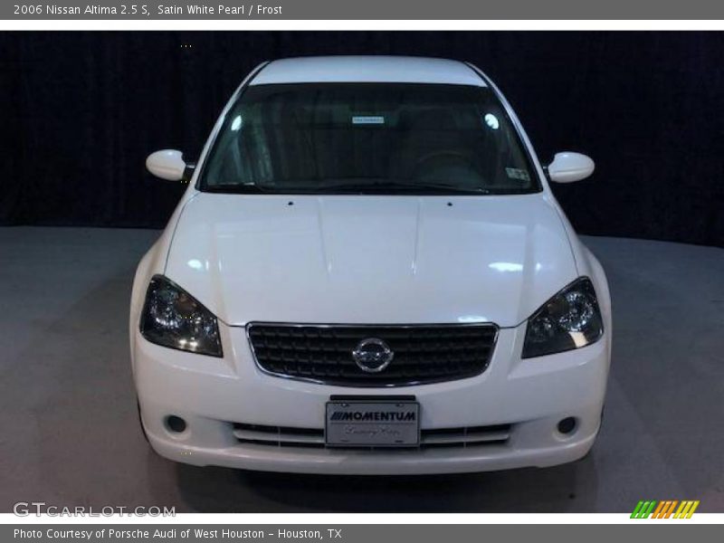 Satin White Pearl / Frost 2006 Nissan Altima 2.5 S