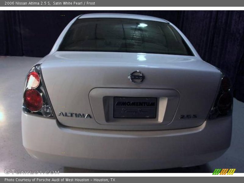 Satin White Pearl / Frost 2006 Nissan Altima 2.5 S