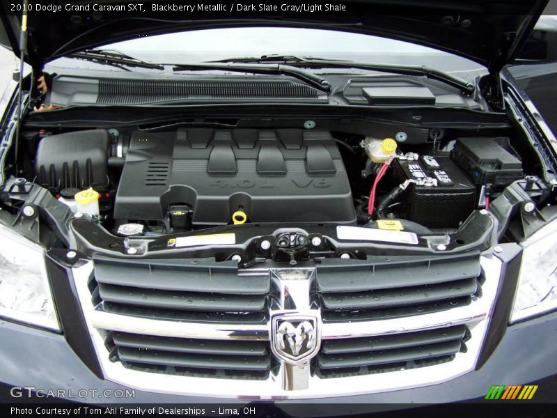 Blackberry Metallic / Dark Slate Gray/Light Shale 2010 Dodge Grand Caravan SXT