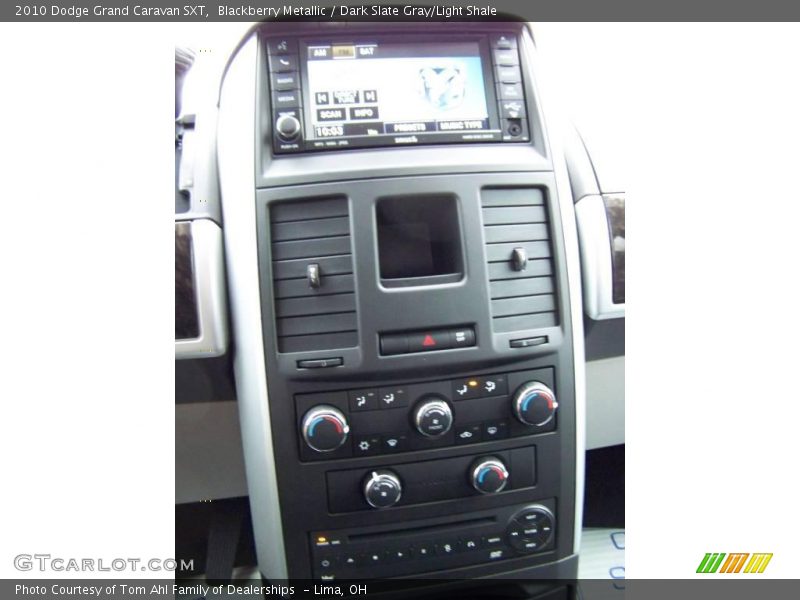 Blackberry Metallic / Dark Slate Gray/Light Shale 2010 Dodge Grand Caravan SXT