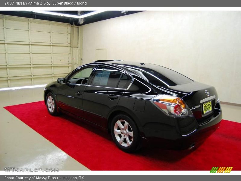 Super Black / Blond 2007 Nissan Altima 2.5 S