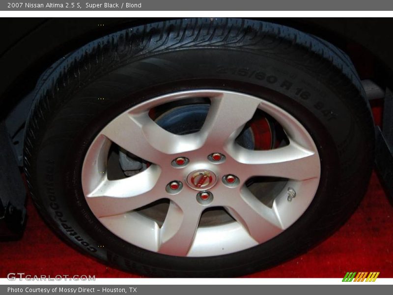 Super Black / Blond 2007 Nissan Altima 2.5 S