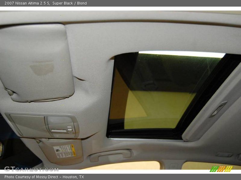 Super Black / Blond 2007 Nissan Altima 2.5 S