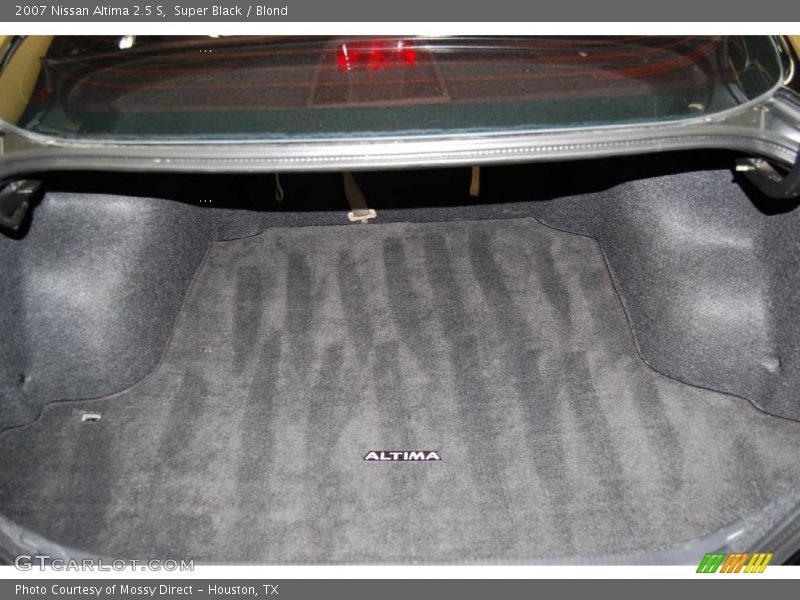 Super Black / Blond 2007 Nissan Altima 2.5 S