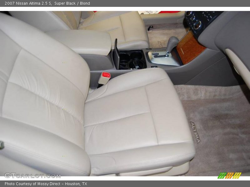 Super Black / Blond 2007 Nissan Altima 2.5 S