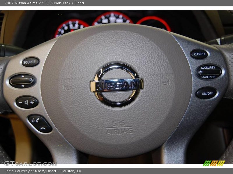 Super Black / Blond 2007 Nissan Altima 2.5 S