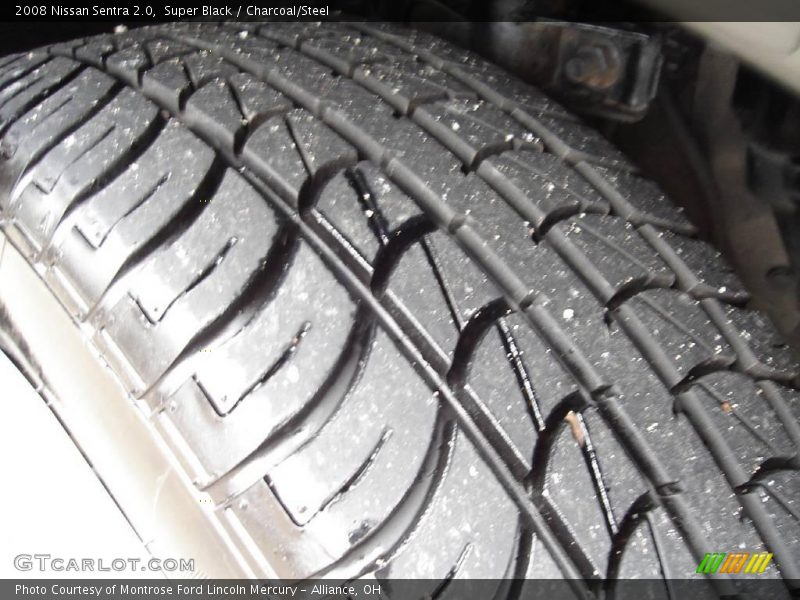Super Black / Charcoal/Steel 2008 Nissan Sentra 2.0