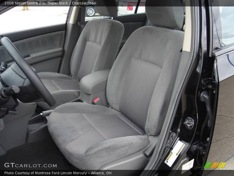 Super Black / Charcoal/Steel 2008 Nissan Sentra 2.0