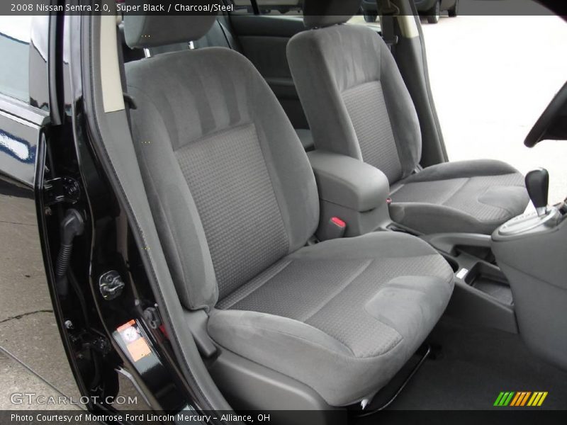 Super Black / Charcoal/Steel 2008 Nissan Sentra 2.0