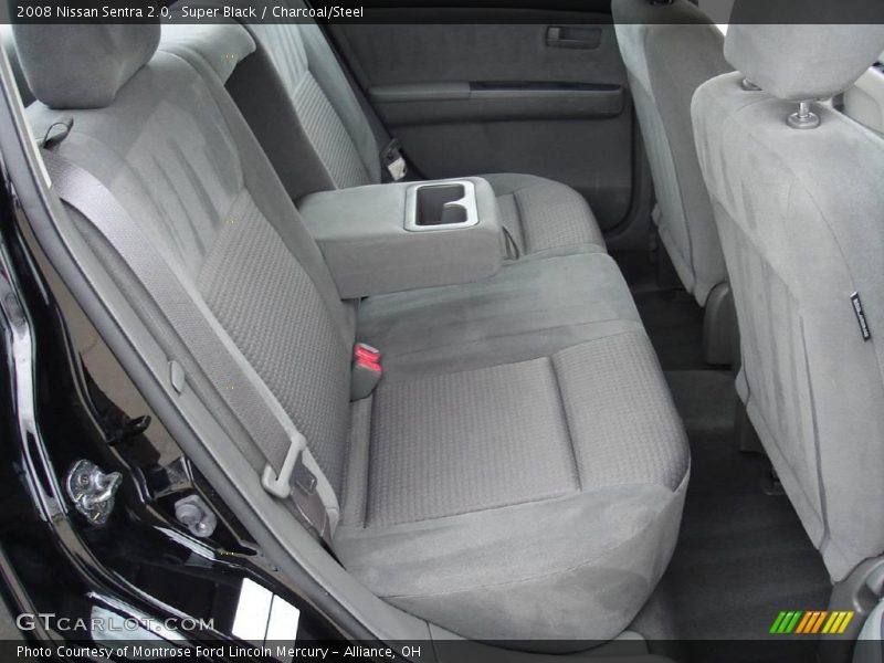 Super Black / Charcoal/Steel 2008 Nissan Sentra 2.0
