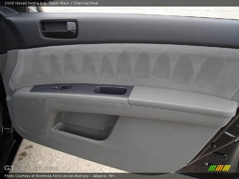 Super Black / Charcoal/Steel 2008 Nissan Sentra 2.0