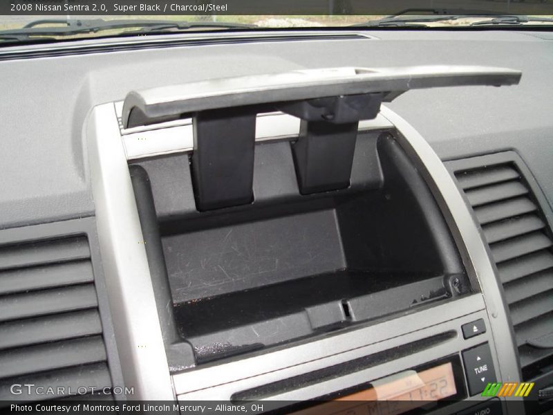 Super Black / Charcoal/Steel 2008 Nissan Sentra 2.0