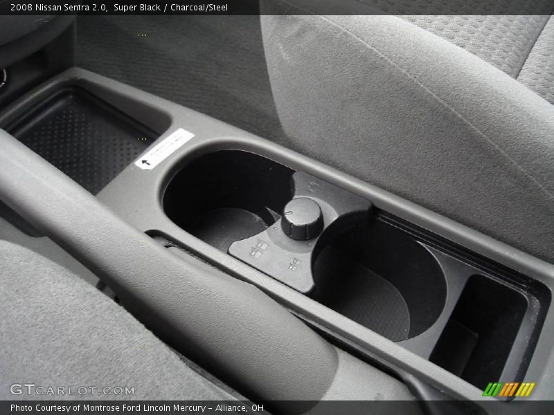 Super Black / Charcoal/Steel 2008 Nissan Sentra 2.0