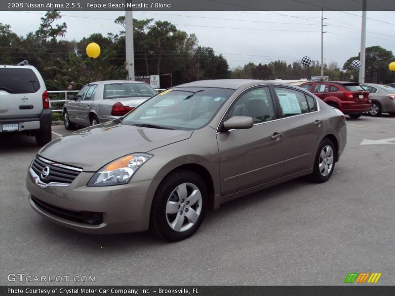 Pebble Beach Metallic / Blond 2008 Nissan Altima 2.5 S