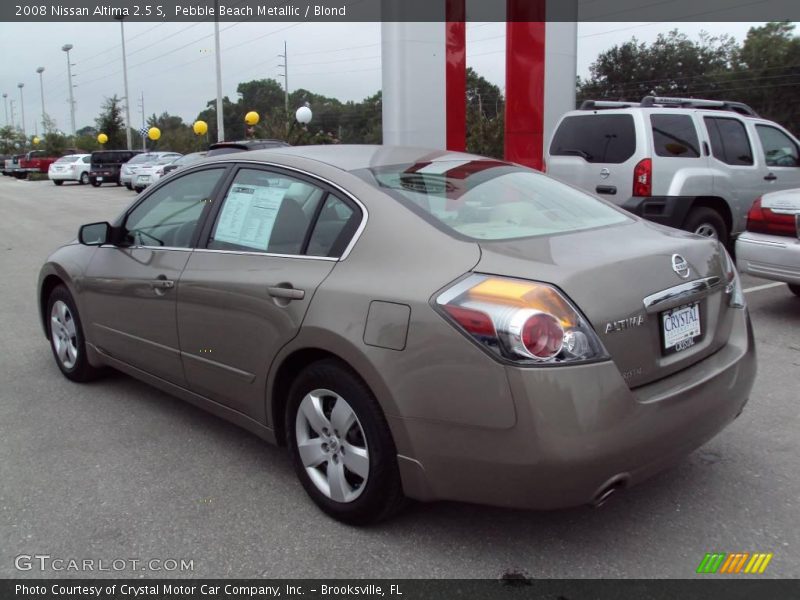 Pebble Beach Metallic / Blond 2008 Nissan Altima 2.5 S