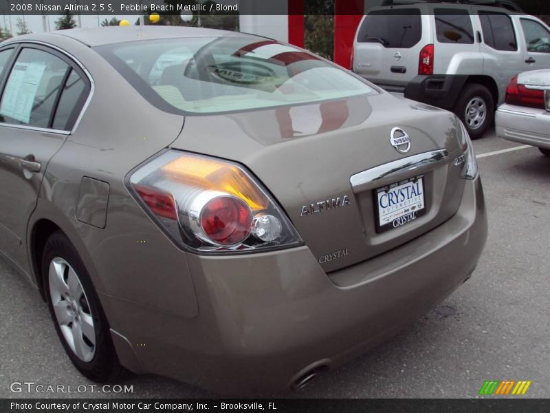 Pebble Beach Metallic / Blond 2008 Nissan Altima 2.5 S