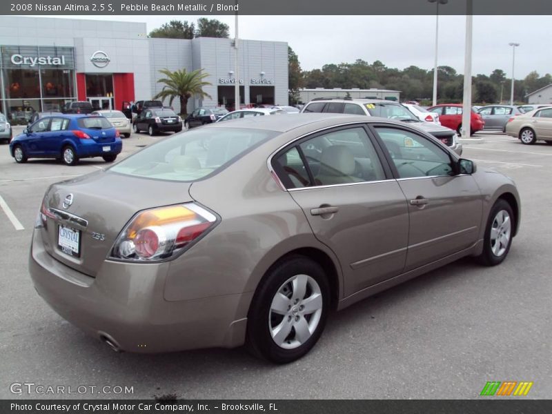 Pebble Beach Metallic / Blond 2008 Nissan Altima 2.5 S