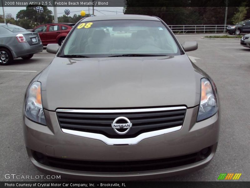 Pebble Beach Metallic / Blond 2008 Nissan Altima 2.5 S
